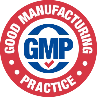 GMP certified manufacturing quality mark