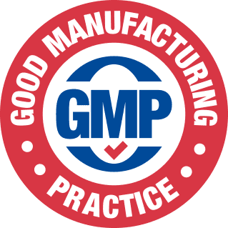 GMP certified symbol used on supplement labels